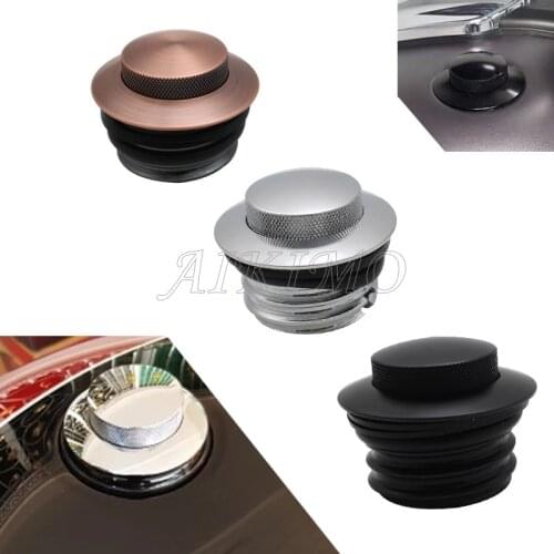 Motorcycle Pop Up Gas Cap Vented Fuel Oil Tank Cover For Harley Davidson Touring Road Street Electra Glide Road King Softail