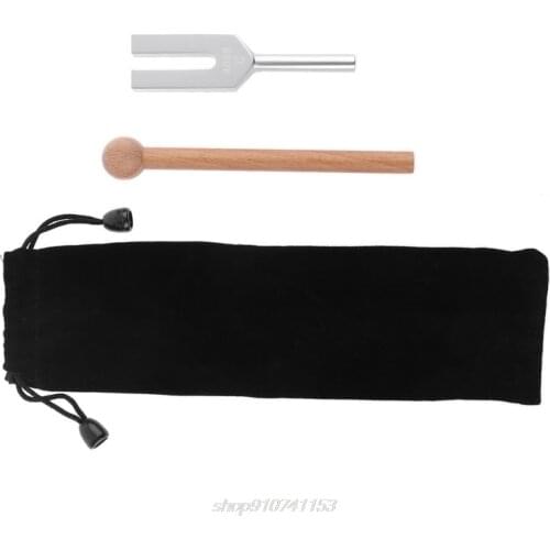 High-frequency Energy Tuning Fork Crystal 4096HZ Aluminum Alloy Healing Sound Vibration Therapy with Wooden M24 21 Dropship