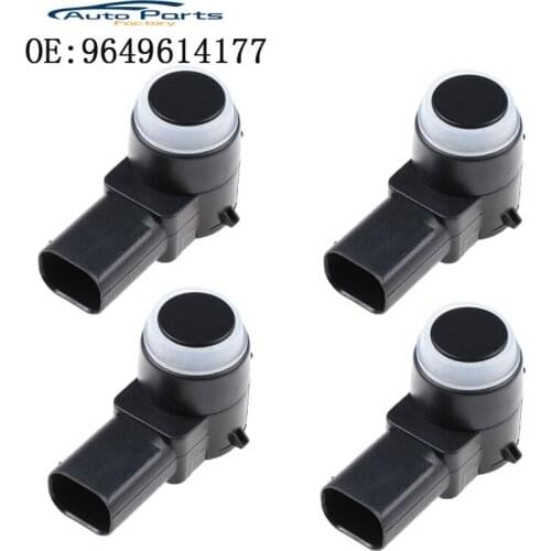 4PCS New PDC Parking Sensor For Citroen Peugeot C4 C5 C6 308 407 2000-2014 9649614177 0263003893