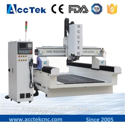 4x8 work area cnc wood router 3 axis 4 axis 5 axis milling machine for metal Syntec control for sale