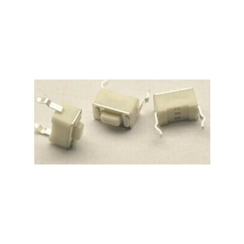 50PCS 3x6x4.3MM 2PIN Tactile Tact Push Button Micro Switch Self-reset