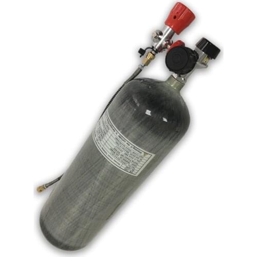 AC109301 Acecare 9L 4500Psi Airgun Cylinder For 300Bar Paintball Tank With Guage Valve & Fill Station Rifle Hunting Accessories