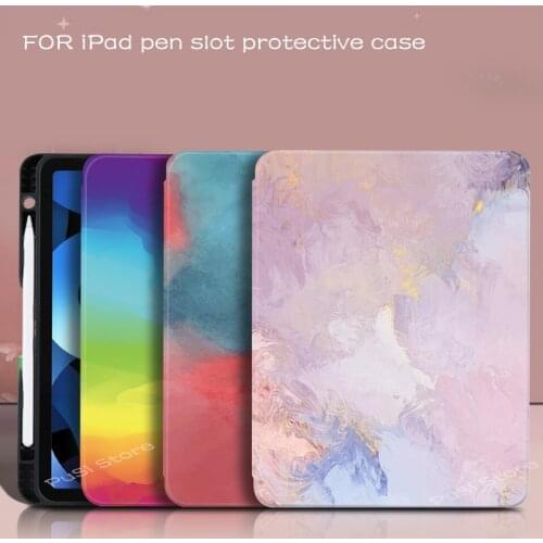 For iPad 10.2 Case 2020 iPad 8th Generation Flip Cover 2017 2018 iPad 9.7 5 6 7th Air 2/3 10.5 Mini 4 5 Pro 11 Air 4 10.9 Fundas