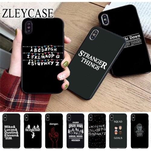 Christmas Lights Back Ca Stranger Things Soft Phone Case For iphone x xs xr xsmax 11 12pro max 5s SE 6splus 7 8plus 12mini cover