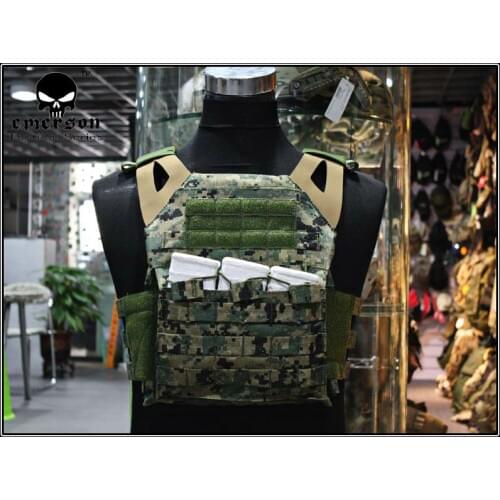 EMERSON JPC Vest simplified version Jungle digital Airsoft Combat Gear jumper carrier EM7344D JD