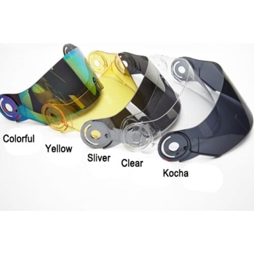 5 Colors Racing Helmet Googles Flip Up Motorcycle Helmets Visor Glasses Scooter Riding Airsoft Paintball Eyewear