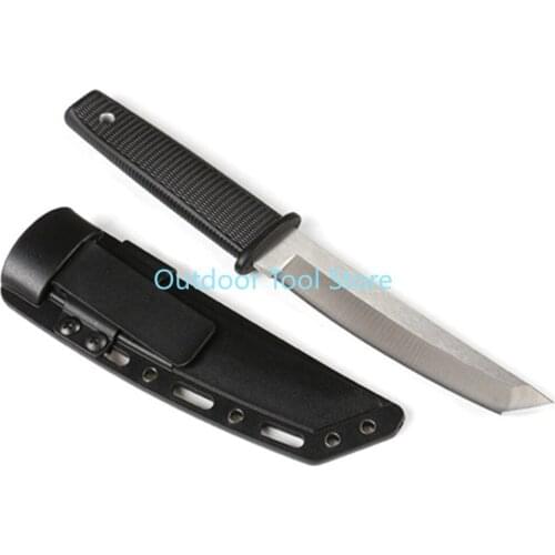 Cold Iron Kobun Straight Knife Fixed Blade 5CR15 Steel Tactical Self Defense Survival Knife Hunting Knives 05282