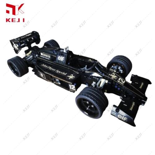 KEJI MOC-70614 John Player Special Formula1 Racing Car Model Building Block Bricks Kit Kids Toys Christmas Gift