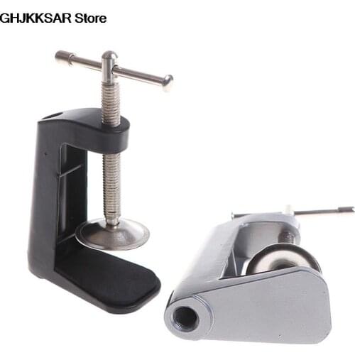 Table Lamp Clamp Desk Anti Slip Tools Hardware Stainless Steel Swing Arm Fixed Base Home Bracket Holder Portable Accessories