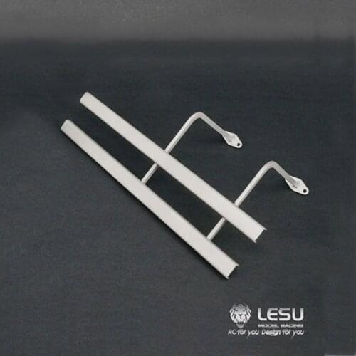 145MM LESU Metal Right Bumper for 1/14 RC Model Dumper Truck Tractor Upgraded TH02253-SMT3