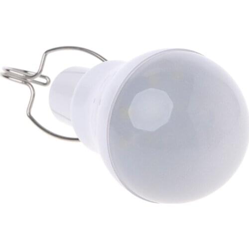 Portable Solar Panel Power LED Bulb Lamp Outdoor Camp Tent Fishing Light