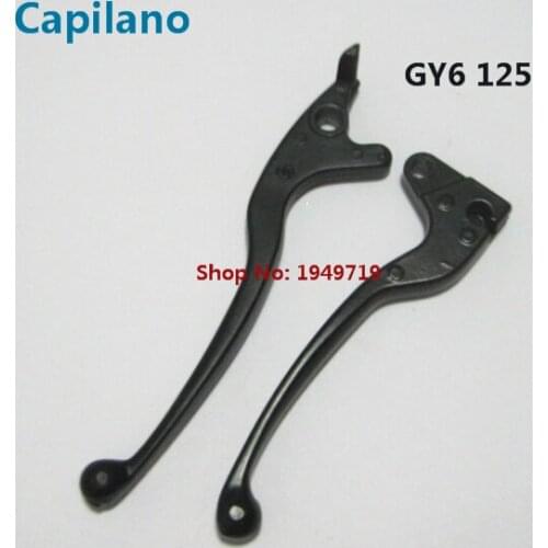 Motorcycle GY6 50 60 125 150 handle lever bar for 50cc 60cc 125cc 150cc GY6 front brake lever with clutch lever