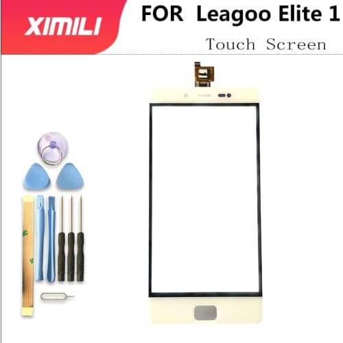 5.0 Inch For Leagoo Elite 1 Touch Screen Sensor Panel Digitizer Front Glass Panel For Leagoo Elite 1 Touchscreen Replacement