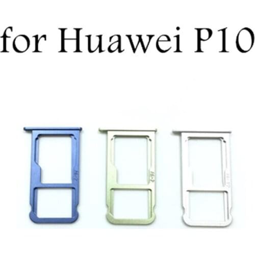 Slot Holder Dual For Huawei P10 Lite P10 Plus SD SIM Card Tray Reader Socket