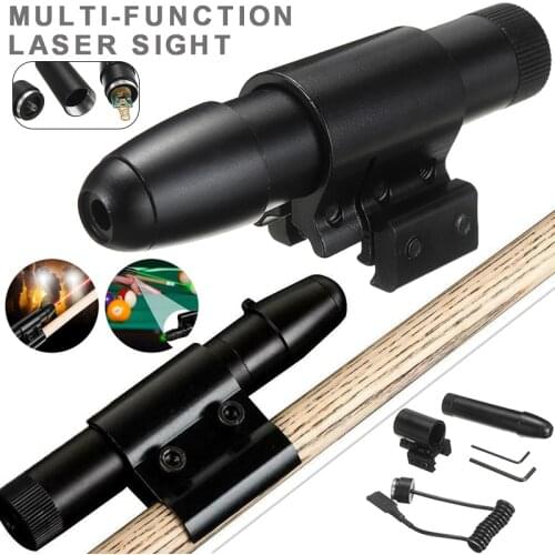 Snooker & Billiard Pointing Laser Sight Snooker Cue Clip-on Laser Sight Billiard Training Practice Aid Corrector
