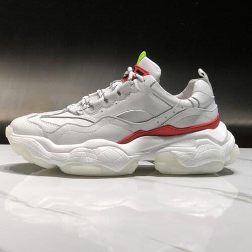 2019 The New Listing Sport Shoes For Men Casual Fashion Comfortably breathable Anti skid and wear resistant Genuine Leather