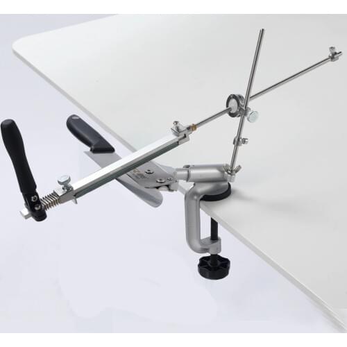 Knife sharpener with 360 degree flip Constant angle Grinding tools Grinder machine diamond whetstone KME function