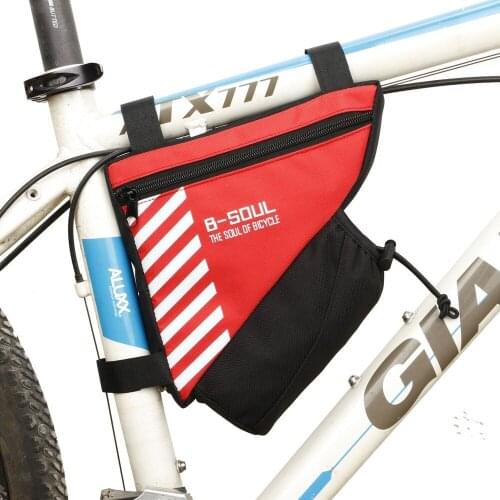 Bicycle Triangle Waterproof Bag Beam Package Quick Release Mountain Bike Front Frame Bag Riding Equipment Accessories