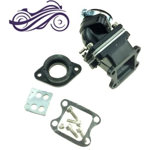 TWH Preto 2 cursos for Honda DIO Carburador intake intake manifold 50 DIO50 AF18 AF27 AF28 PWK rated CVK Made in Taiwan