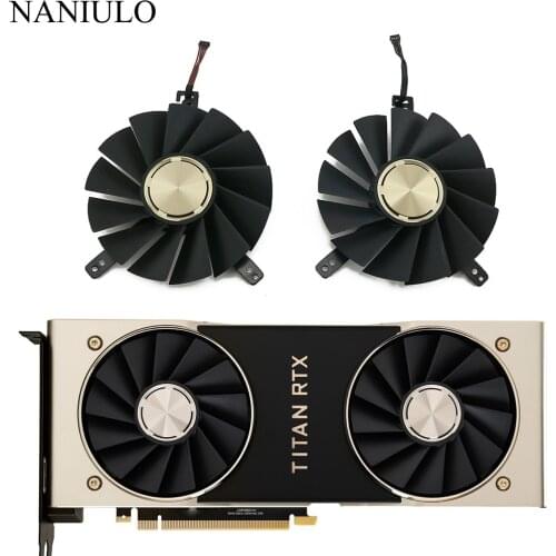 DAPA0815B2UP005 DAPA0815B2UP006 12V 0.6A 85mm GPU Fan For NVIDIA GeForce RTX TITAN 2080 Ti Graphics Card Cooling Fan