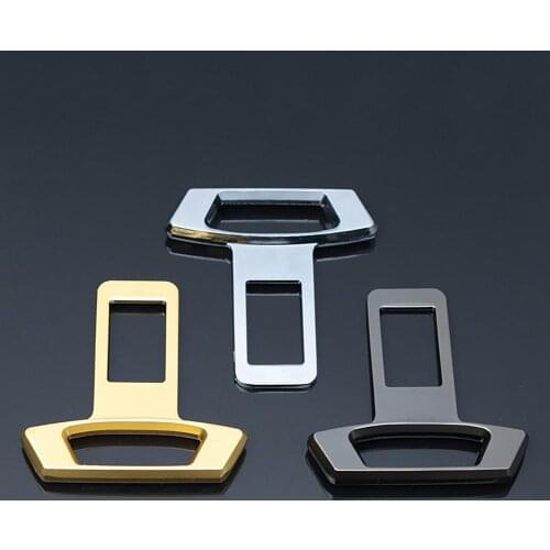 Car Safety Belt Buckle Clip Car Seat Belt Stopper Plug Car Safety Seat Lock Vehicle Mount Bottle Opener Car Interior Accessories