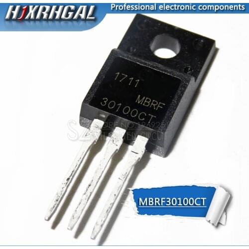 1pcs MBR30100 TO220 MBR30100CT TO-220 MBRF30100CT MBRF30100 B30100G