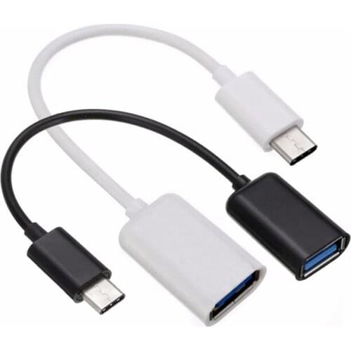 16CM Mobile Phone USB Type C 3.1 Male To USB 3.0 A Female OTG Cable USB Adapter Lead For Xiaomi Huawei Type-c Adapter Converters