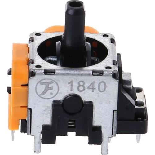 3D Analog Joystick Rocker Sticker Wireless Controller Thumbstick Module Game Replacement Yellow Repair Parts for Sony 4 PS4 Pro