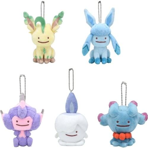 5set Pendant plush toy Leafeons Glacias Poipoles Litwicks good quality soft lovely Halloween christmas birthday gift kid