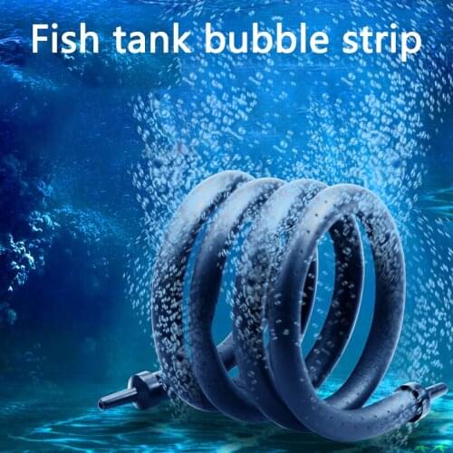 Fish Tank bubble strip Double Head Aquarium Bubble Strip Aquarium Oxygen Tank Hose outlet strip aquarium air pump accessories