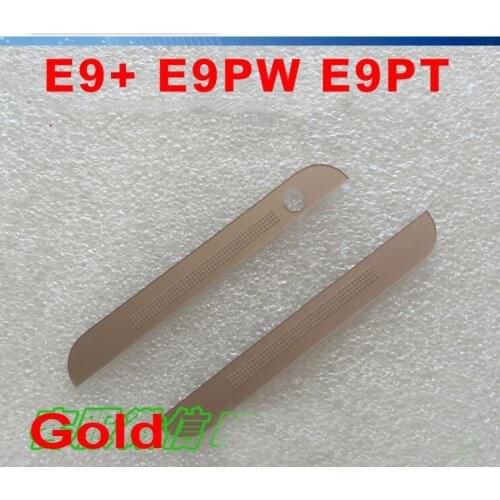 Gold/Brown New Ymitn Housing Top Bottom Aluminum Cover Case with adhesive For HTC One E9+ E9PW E9PT ,Free Shipping