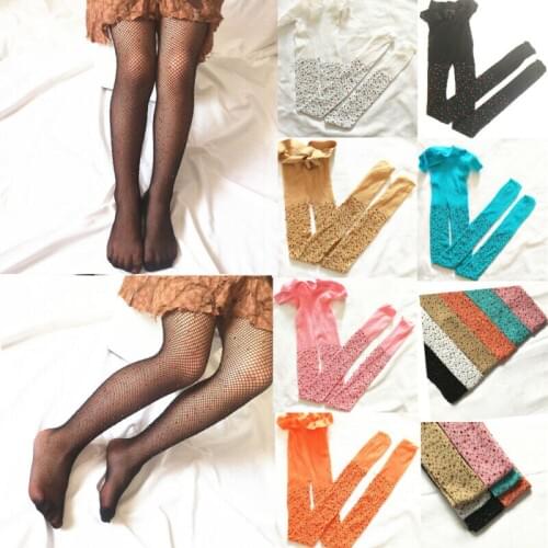Baby Pantyhose Kids Shiny Rhinestone Girls Tights Fashion Kids Mesh Fishnet Bedding Fishnet Tights Stockings