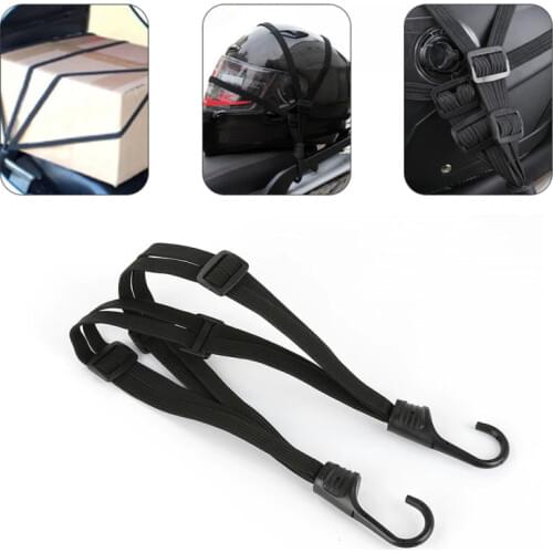 60cm Motorcycle Elastic Rope Strap Retractable Motorcycle Helmet Luggage Elastic Rope Strap Motorcycle Straps Accessories