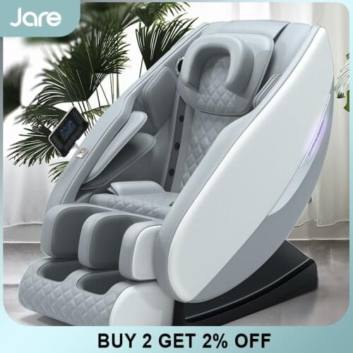 Jare 6655 Full Body 4d Zero Gravity Electric Price Leather Parts Luxury Cheap Portable Recliner Machine Foot Massage Chair