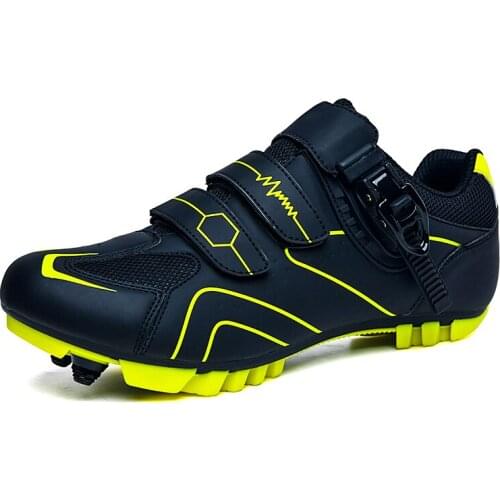 Mountain Cycling Shoes Men Sports Route Cleat Road Dirt Bike Speed Triathlon Racing Shoes Women Non Slip Bicycle Spd MTB Sneaker