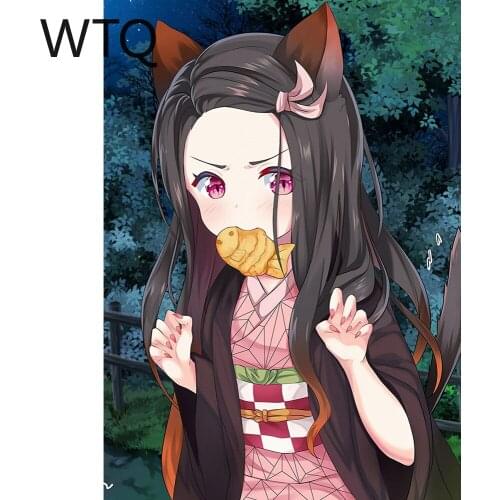 Demon Slayer Kimetsu No Yaiba Canvas Painting Poster and Print Wall Art Room Decor Wall Decor Canvas Art Posters Surprise Box