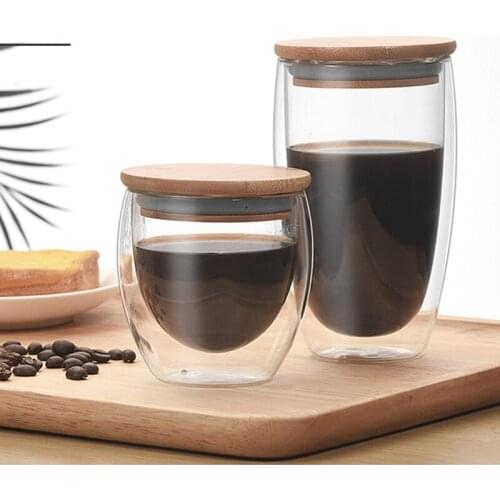 Heat resistant Double-layer Thermo Glass Creatives Egg-Shaped Cup For Drink Coffee Milks M56
