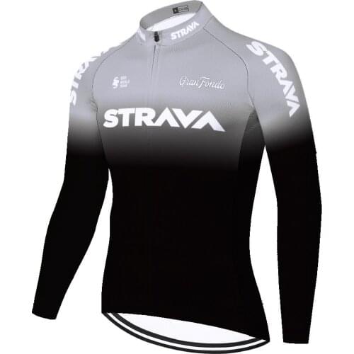 2021 bike shirt STRAVA team cycling jersey long sleeve summer spring quick dry ropa ciclismo hombre ​tenue velo homme