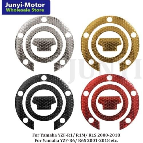 3D Gas Tank Fuel Cap Cover Protector Pad Sticker Decal Grip For Yamaha YZF-R1/R6 FZ1 FZ6 FZ6R FZ07 MT-07 FZ09 MT-09 FJ09 FJR1300