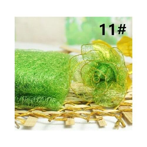 1pcs Gold/Silver Silk Flower Nylon Stocking Flowers DIY Handmade Art Craft Scrapbooking Silk Flower Wedding Home Decoration