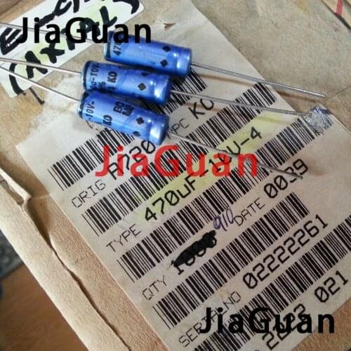 20PCS NEW VISHAY BC KO021 470UF10V 7X17MM Axial Electrolytic KO 021 10V470UF 470uF/10V 021KO PH 470UF 10V