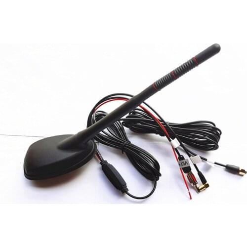 Car Roof Mount Aerials GPS Navigation System DAB Digital Radio Tuner DAB+ Receiver Car Stereo FM/AM Radio Amplifier