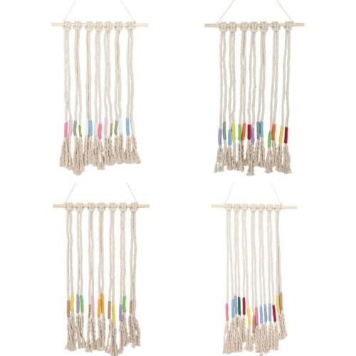 Children Hair Clips Storage Holder Hanger Hanging Wall Headwear Organizing Strip Rack Home Decorations