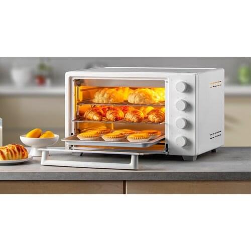 Household Bake Pie Food Smart Roaster Oven Constant Temperature Control 220V 32L Electric Pizza Oven