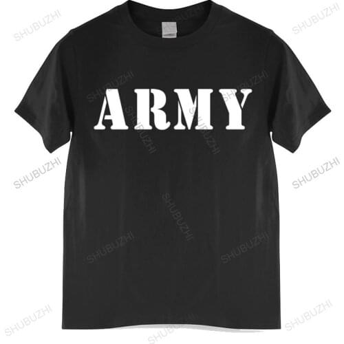 Tshirt men cotton tops Us Army Navy T-Shirt Air Force Marines Military Black men t shirt euro size