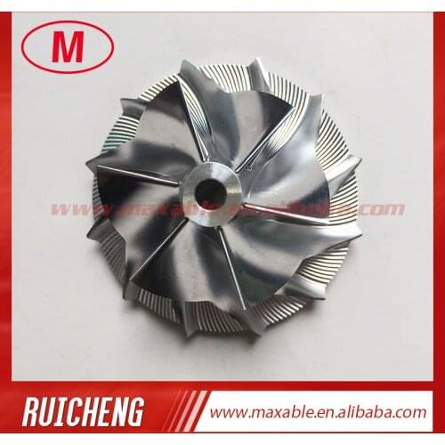 GT2256V 436336-0019 39.60/56.03mm 6+6 blades high performance turbo billet/milling/aluminum2618 compressor wheel for 715910-0001
