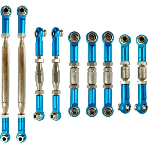 Metal Drive Shaft Universal Transmission Accessories Parts For Fy-01/02/03/04/05 Wltoys 12428 12423 12428 Rc Car Recambios Blue