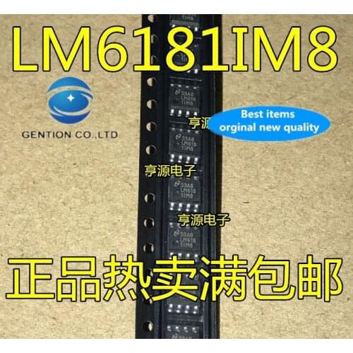 20pcs 100% new and orginal real photo LM6181IM8 LM6181IMX-8 SOP8 LM6181