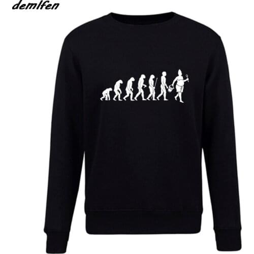 New Cool Men pullover Fleece Hoodie Best Sleling Design Sauna Evolution Sweatshirt Hip Hop Coat Tops Harajuku Streetwear