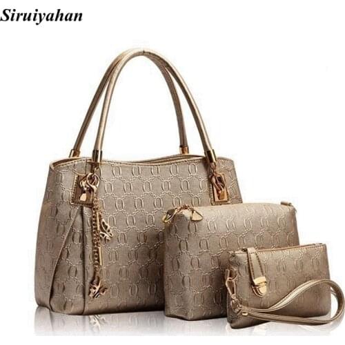 Luxury Handbags Women Bags Designer Women Leather Handbags Summer Bags Set Top-handle Shoulder Bags Women Bag Female